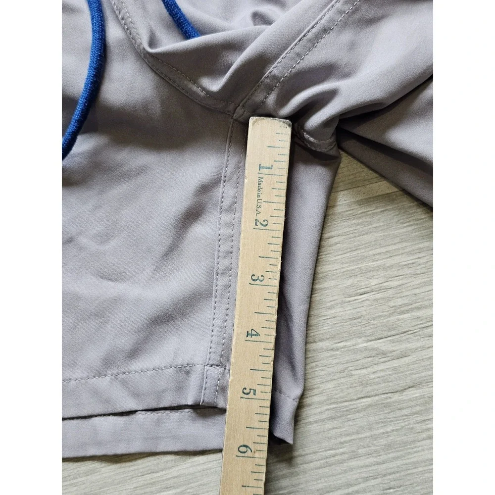 Huk Men's Size L Gray Fishing Swim Shorts 34W 5